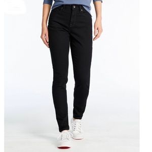 LLBean True Shape skinny jeans, 4P